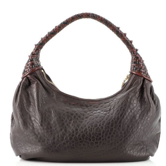 Fendi Spy Hobo Leather Mini Brown - Picture 4 of 7